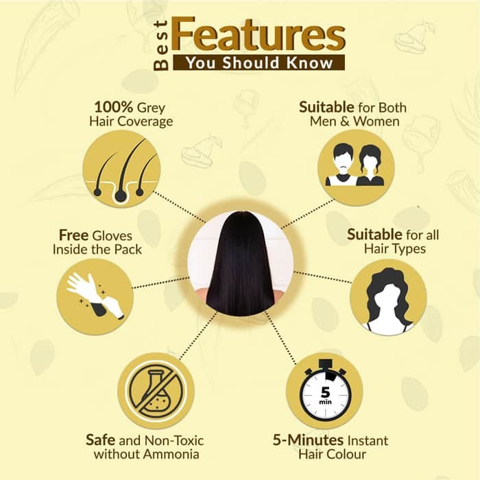 Black Hair Dye Shampoo - Ginger Essence